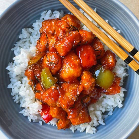 Asian Sweet and Spicy Chicken