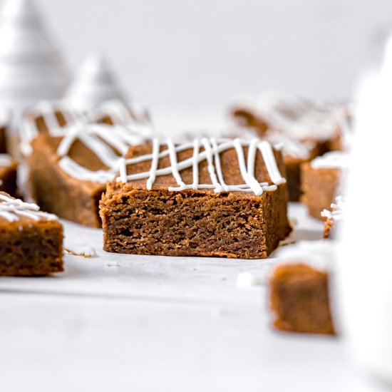 Gingerbread Blondies