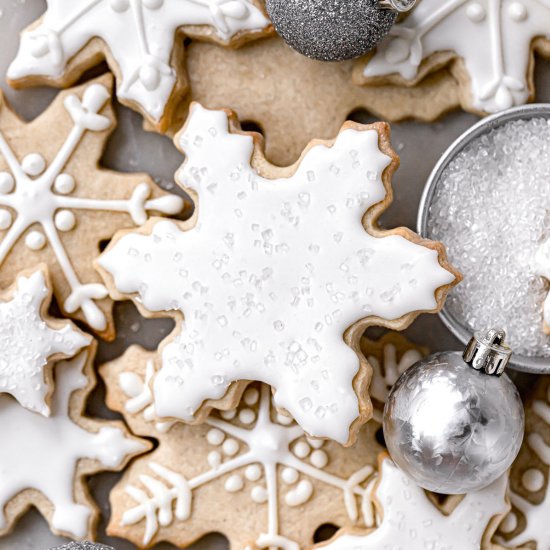 Snowflake Sugar Cookies