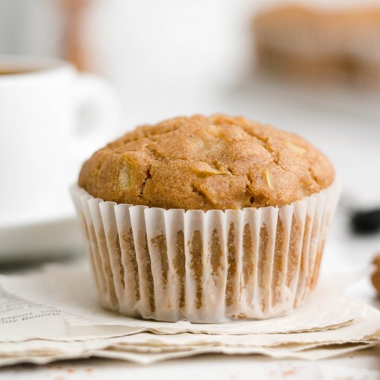 Best Healthy Apple Muffins