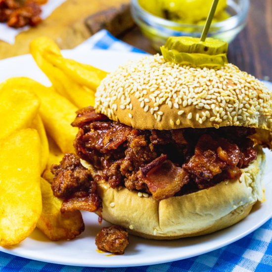 Brown Sugar Bacon Sloppy Joe