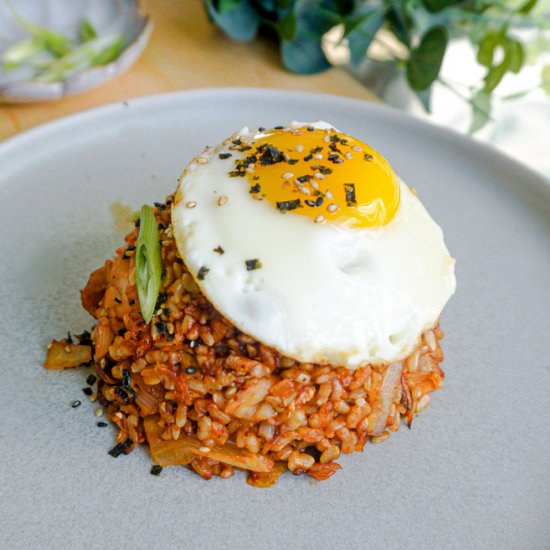 Chicken Kimchi Fried Rice