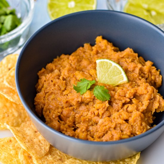 Low FODMAP Refried Beans