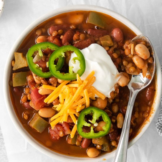 Easy Lentil Chili