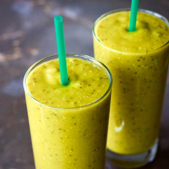 Tropical Yellow Cream Smoothie