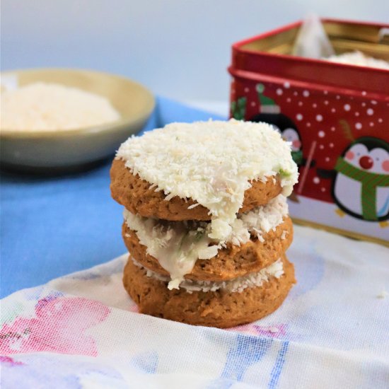 Coconut Galangal Lime Cookies