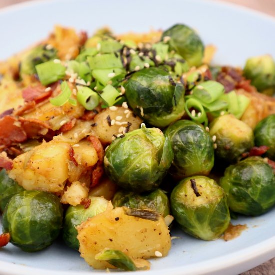 Brussel Sprouts and Potatoes