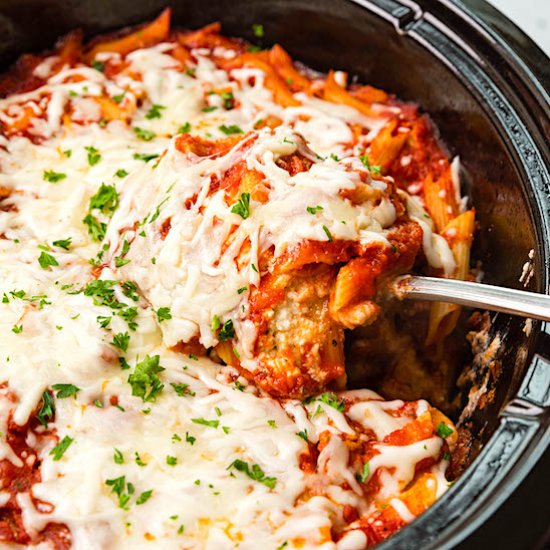 Crockpot Baked Ziti