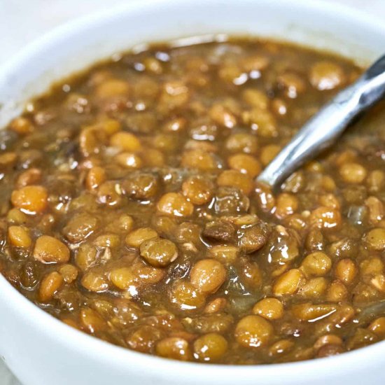 Iranian Adasi – Lentil Stew