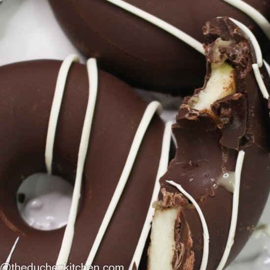 Chocolate Covered Apple Slices