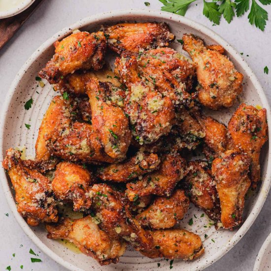 Garlic Parmesan Wings