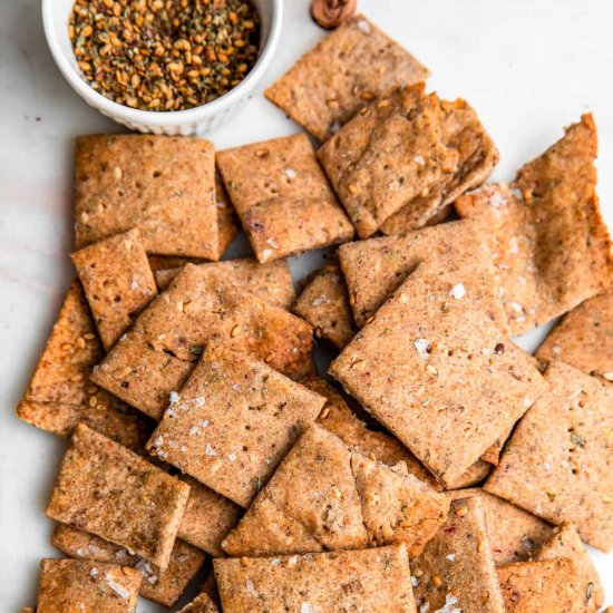 Sourdough Discard Crackers