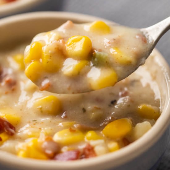 Thick Chicken Corn Chowder