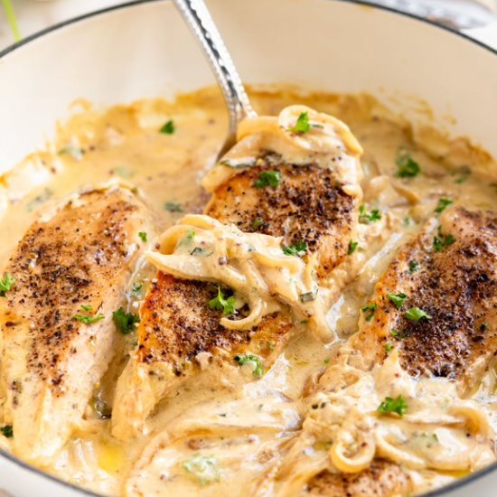 Creamy Mustard Chicken