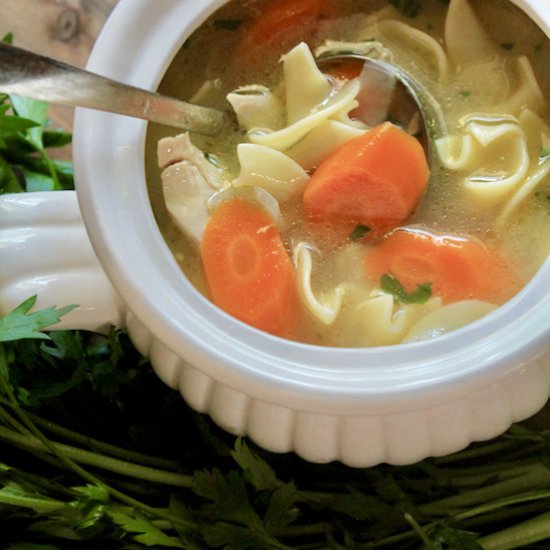 Simple Chicken Soup From Scratch