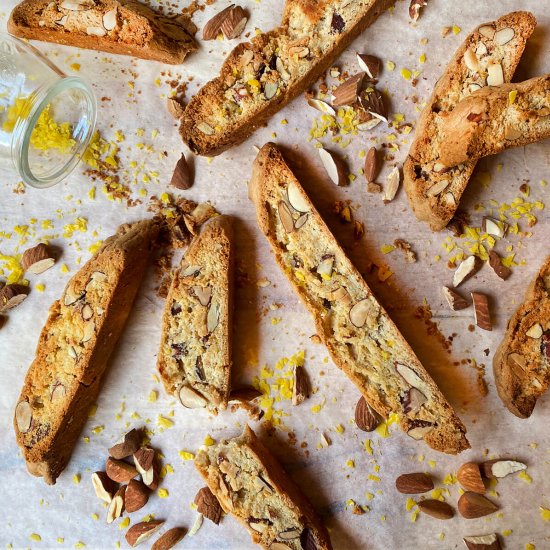 Classic almond biscotti