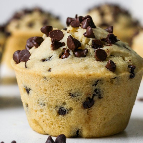 Vegan Chocolate Chip Muffins