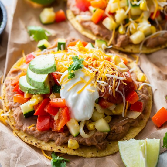 Veggie Tostadas