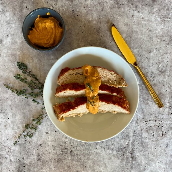 Turkey Meatloaf with Chili Aioli