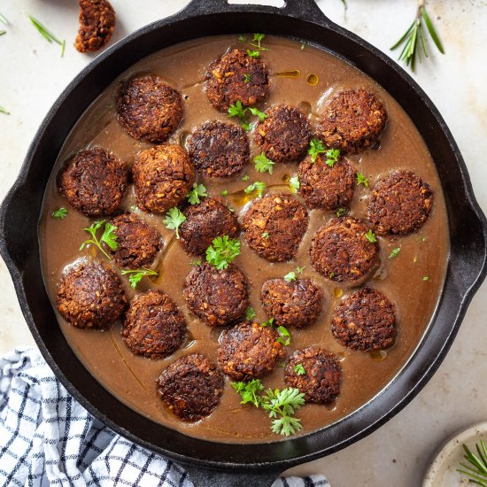 The Best Vegan Lentil Meatballs