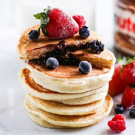 Nutella Pancakes Recipe