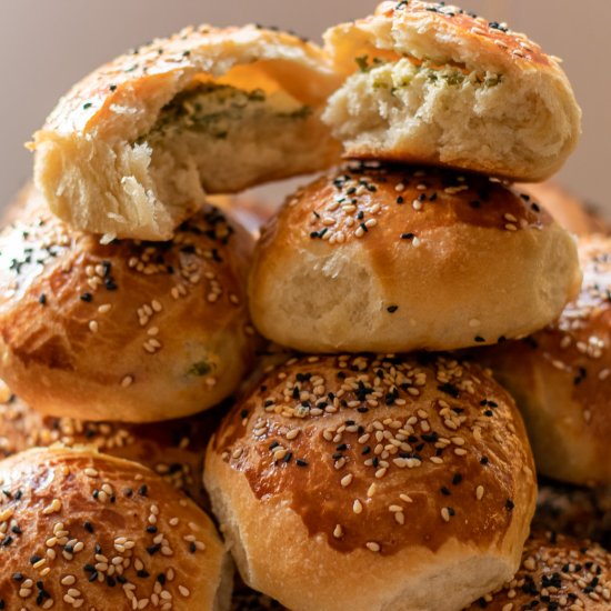 Turkish Cheese Buns (Pogaca)