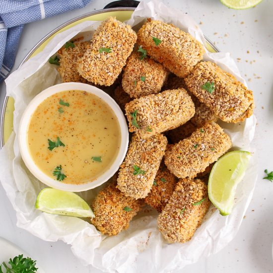 Vegan Panko Tofu Nuggets