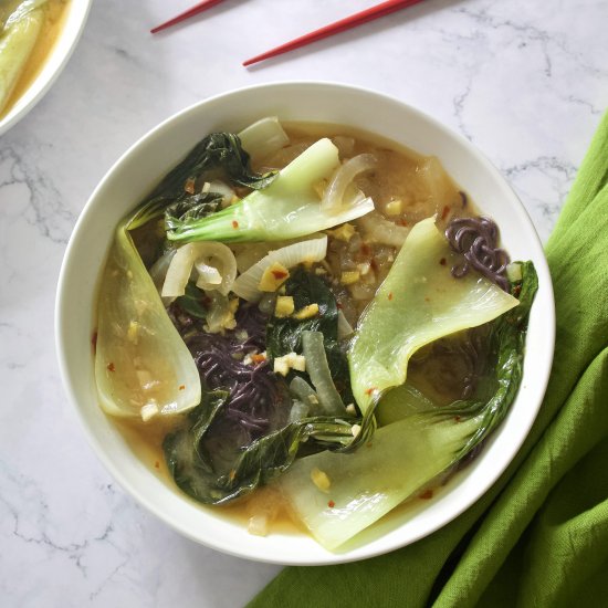 Ginger & Bok Choy Ramen