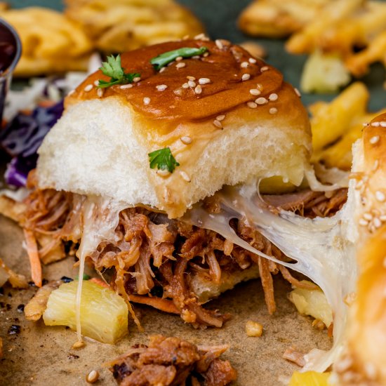 Hawaiian Pork Sliders