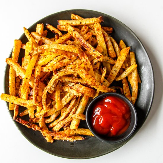 Air Fryer Rutabaga Fries