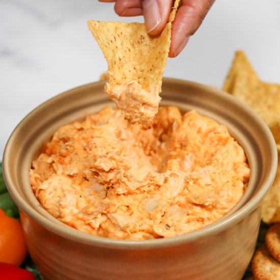 Easy Buffalo Tuna Dip