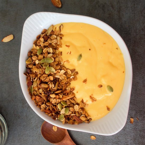 Mango lassi bowl