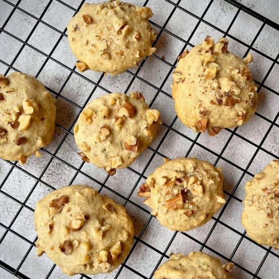 Vegan Banana Bread Cookies