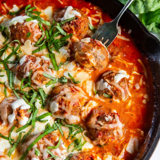 Turkey Parmesan Meatballs