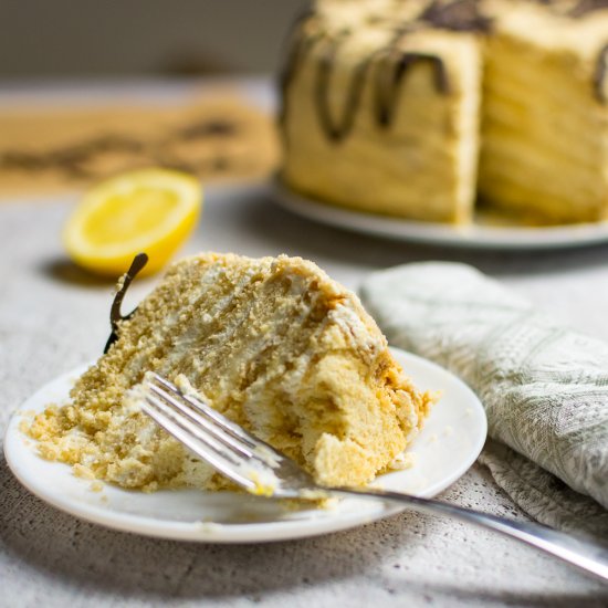 Lithuanian Fourteen Layer Honey Cake