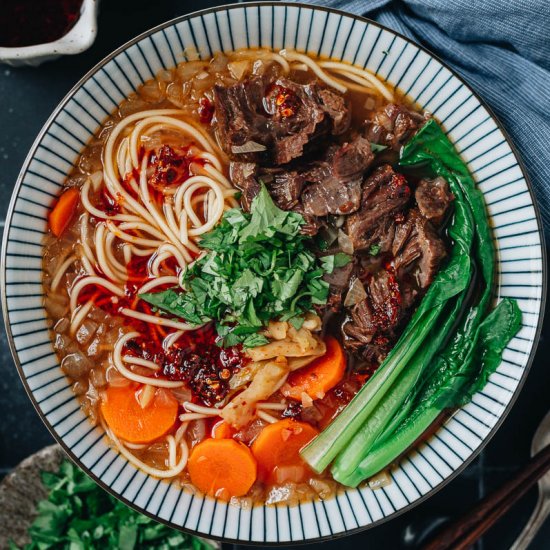 Beef Shank Noodle Soup