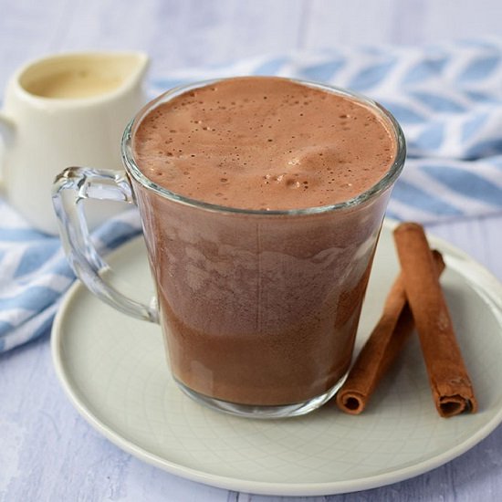 Vegan Cinnamon Cacao Hot Chocolate