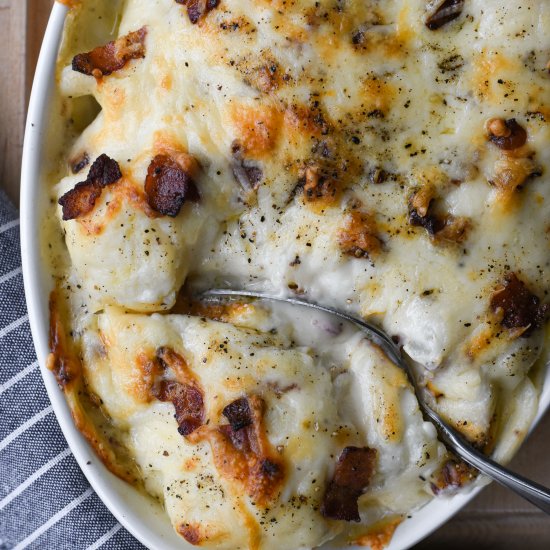 French Cauliflower Gratin