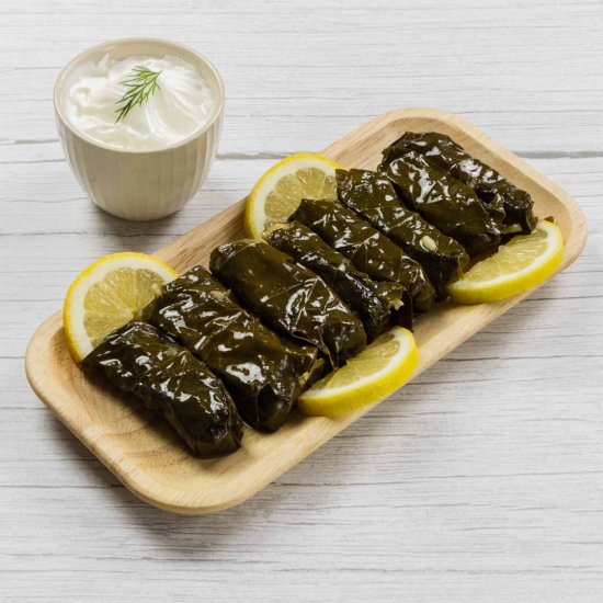 Dolmadakia Stuffed Vine Leaves with