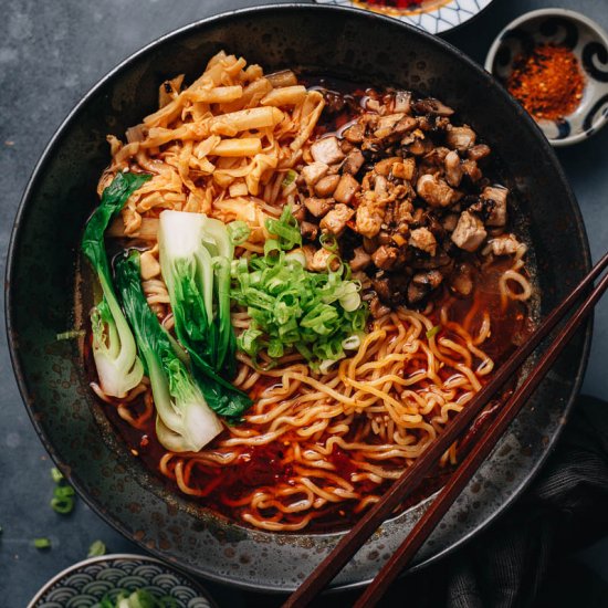 Tantanmen Ramen (vegan)