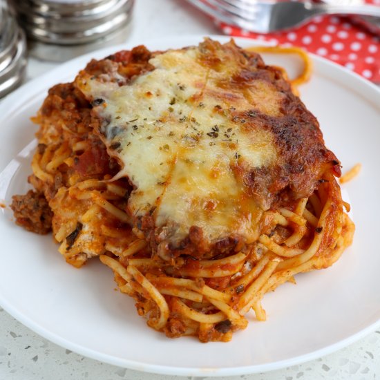 Spaghetti Casserole