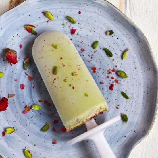 Pistachio Matcha Popsicles