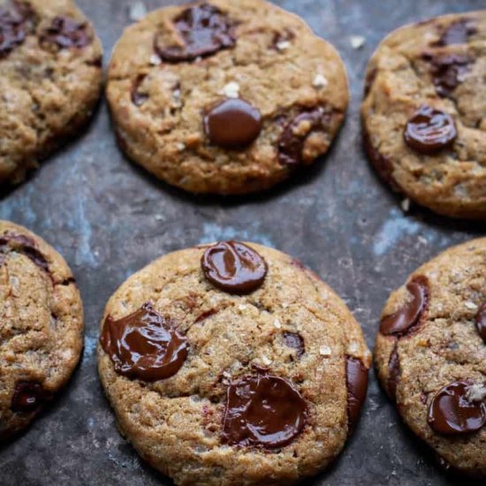 Eggless Chocolate Chip Cookies