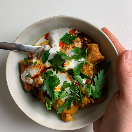 Cozy Kabocha Squash Stew