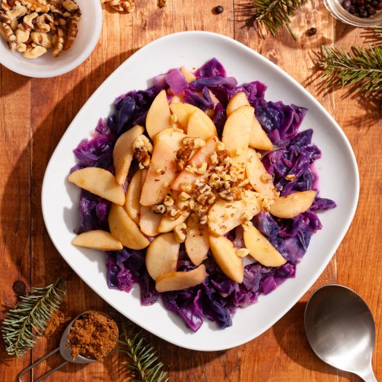 Instant Pot Red Cabbage and Apples