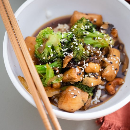 Chicken and Broccoli Stir-Fry