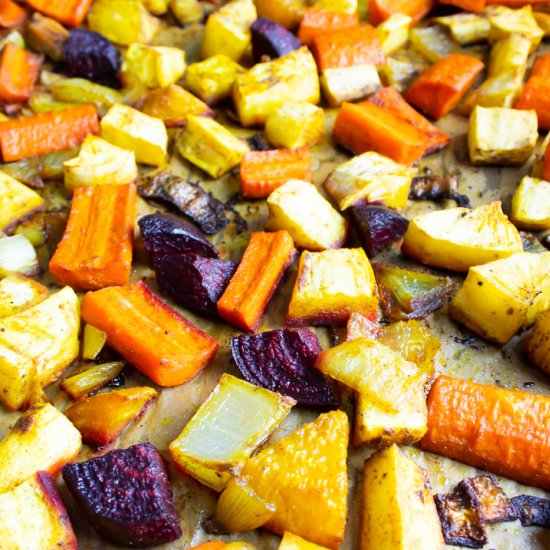 AIP Roasted Root Vegetables