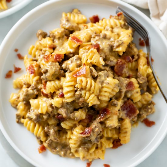 Cheeseburger Pasta