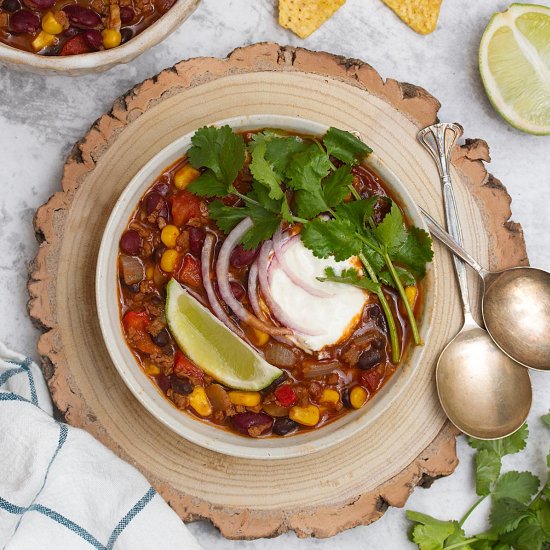 Meaty Vegan Chili