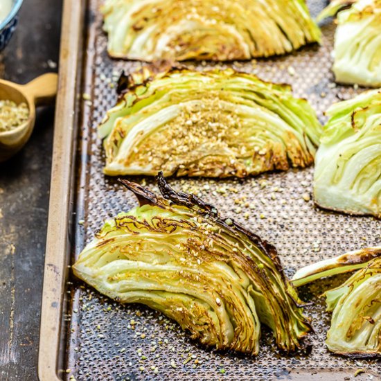 “Sexy” Crispy Roasted Cabbage